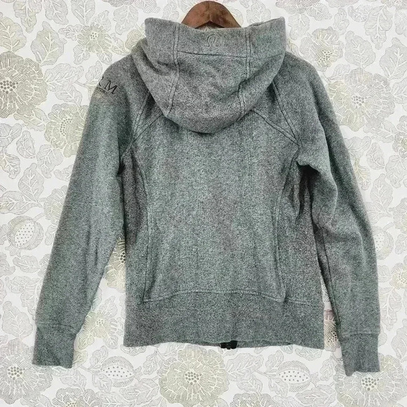 Lululemon full zip Hooded Women's Sweatshirt Size 8 - Picture 2 of 8